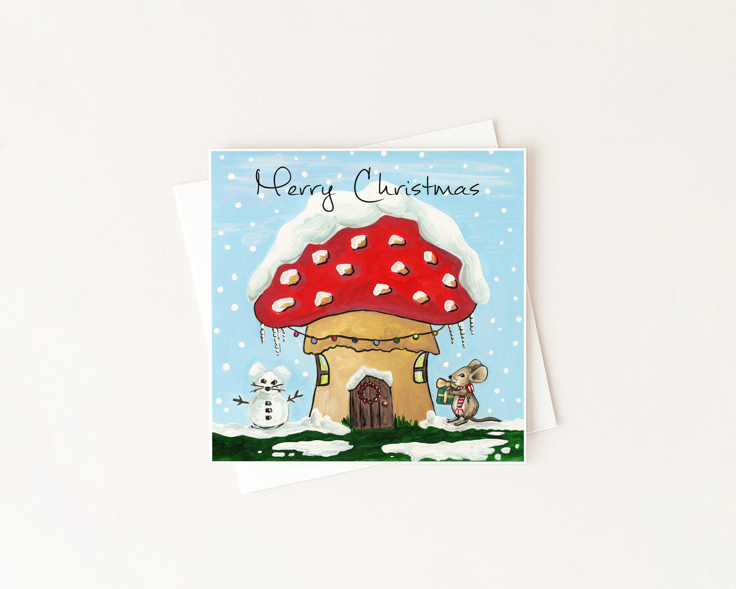 Christmas At Toadstool House Card