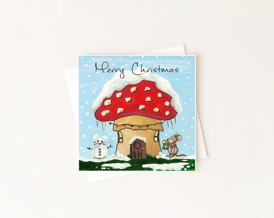 Christmas At Toadstool House Card