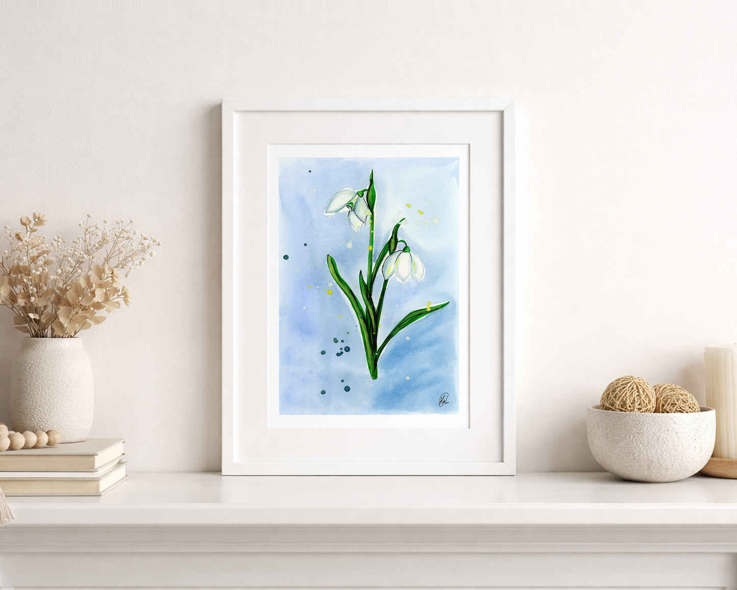 Snowdrop Birth Flower