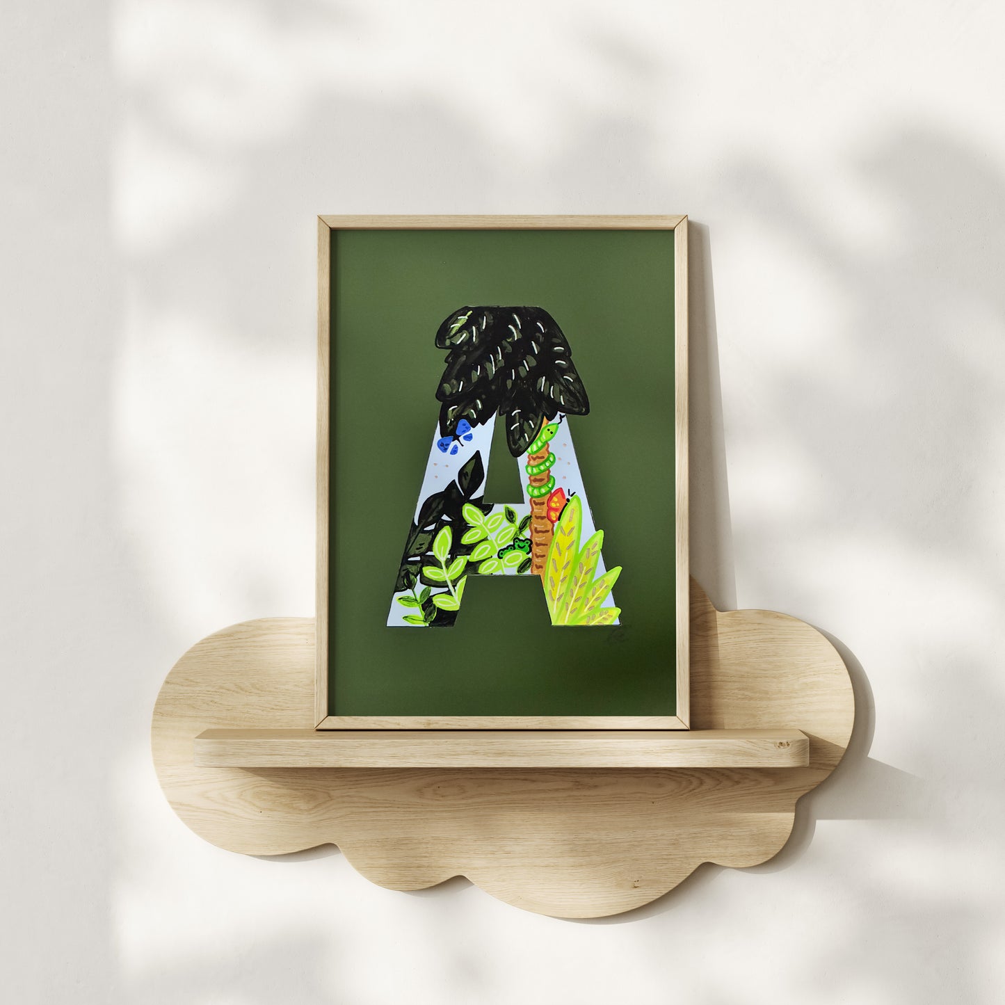  hand-painted art print by Daisylion Designs
