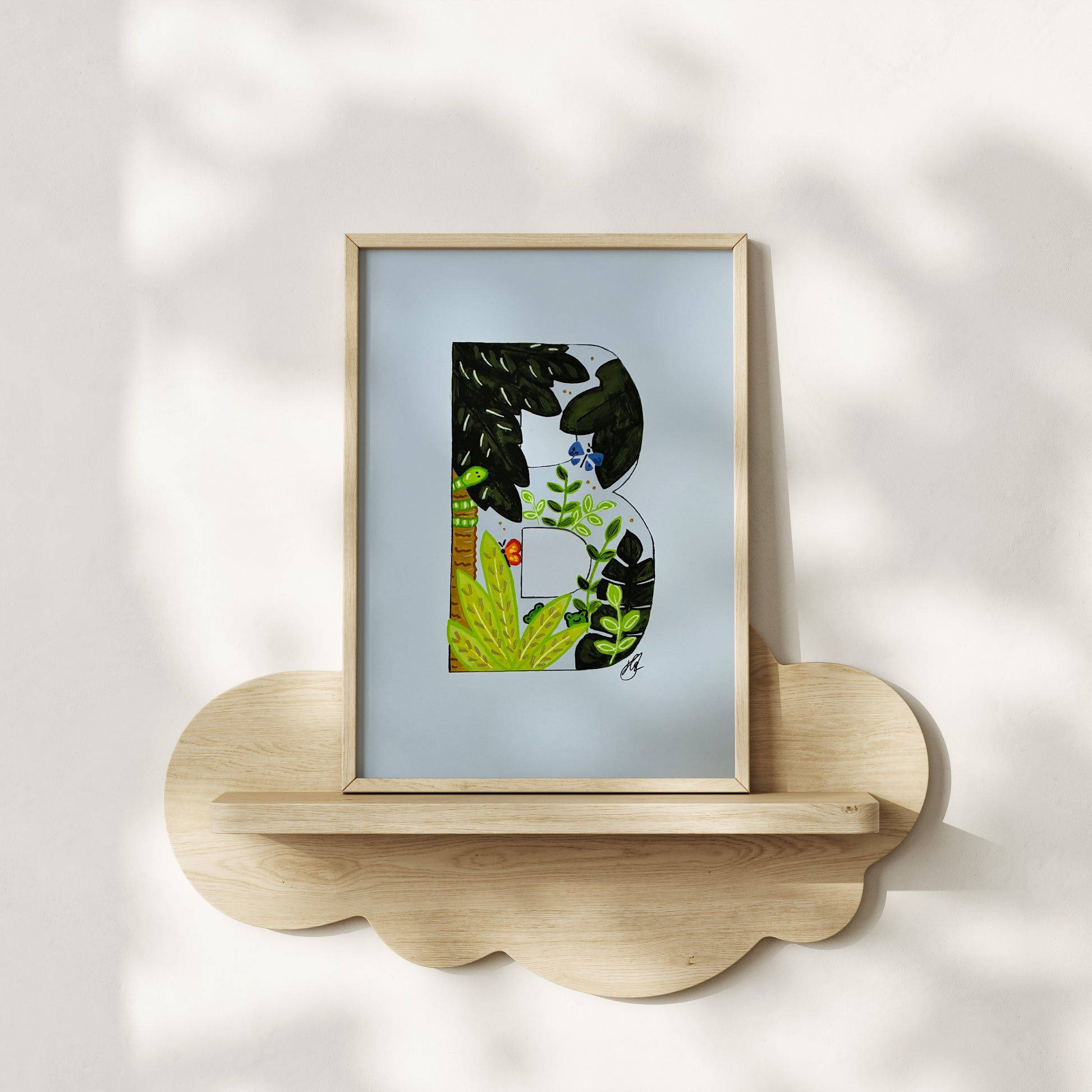  hand-painted art print by Daisylion Designs