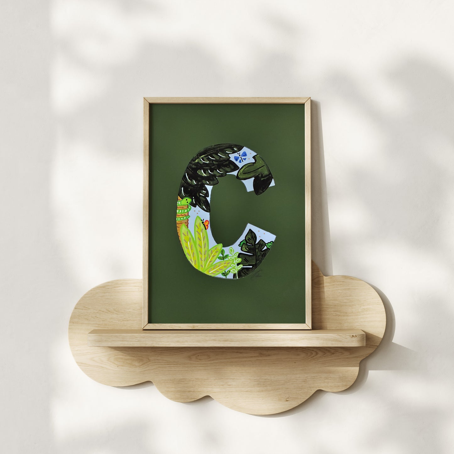  hand-painted art print by Daisylion Designs