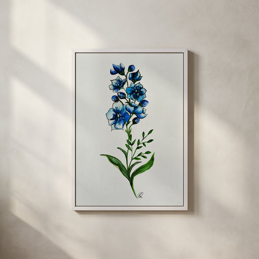 Larkspur Birth Flower