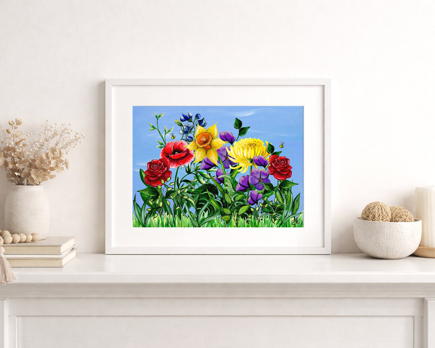 Bespoke Family Meadow A4 Print