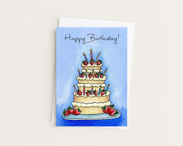 Birthday Cake Card