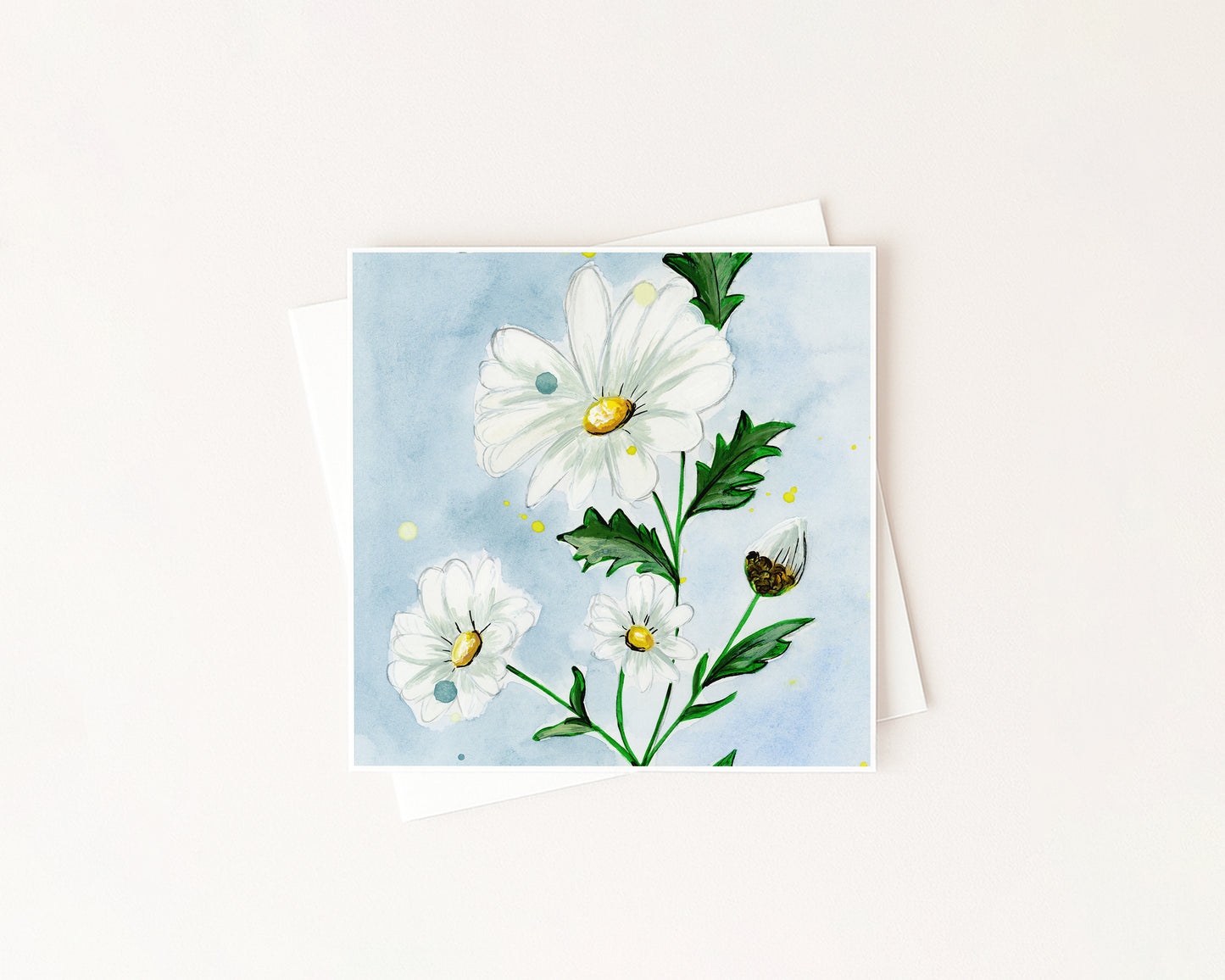 Daisy Birth Flower Card
